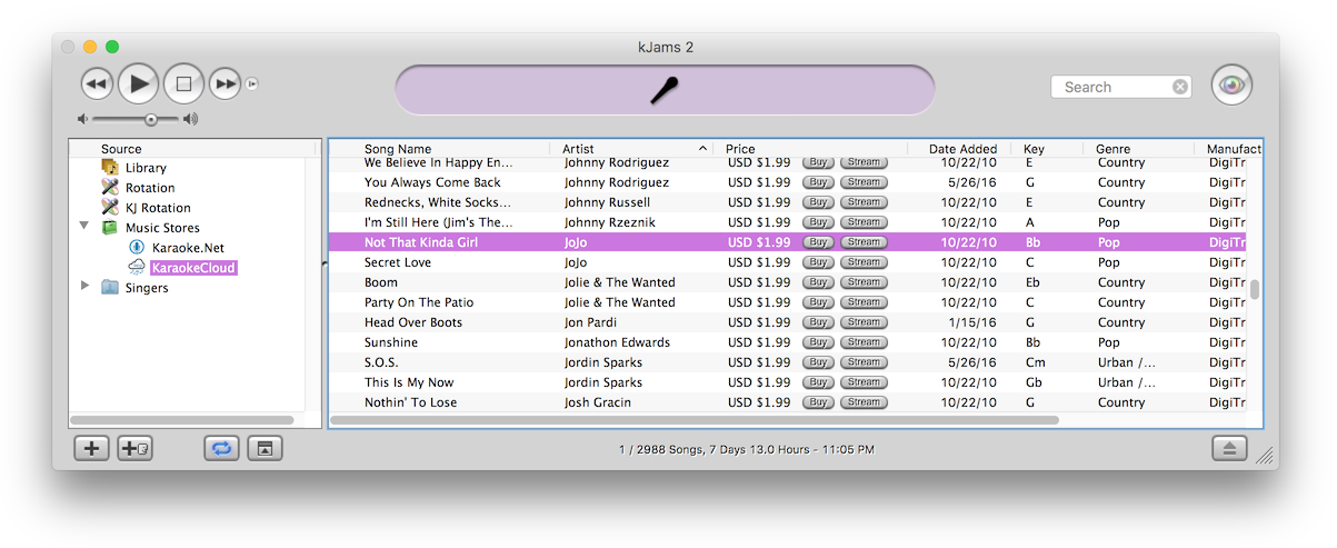 Karaoke Software, kJams