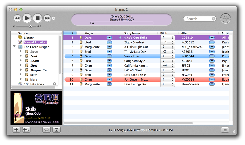 Karaoke Kjams 2 Interface Mac